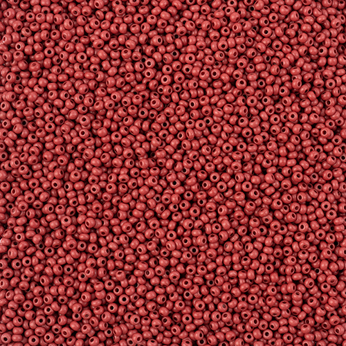 Preciosa 11/0 Rocaille Seed Beads - SB11-16A18M - Matte Brown - Terra Intensive