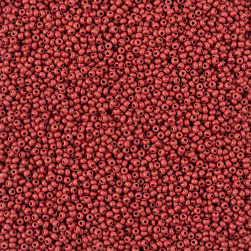Preciosa 11/0 Rocaille Seed Beads - SB11-16A18M - Matte Brown - Terra Intensive