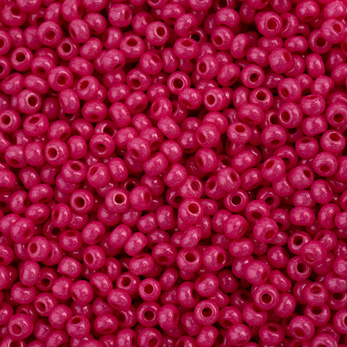 Preciosa 11/0 Rocaille Seed Beads - SB11-16A77 - Rose - Terra Intensive
