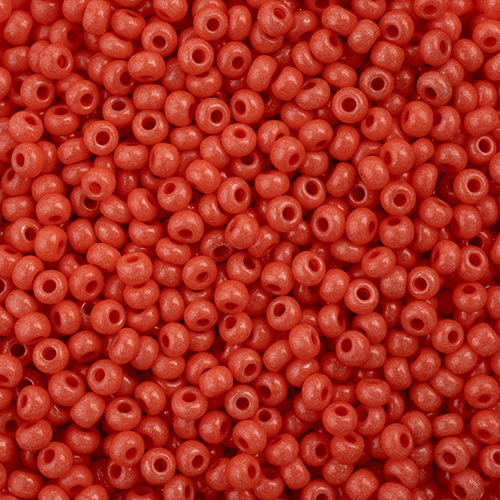 Preciosa 11/0 Rocaille Seed Beads - SB11-16A91 - Orange - Terra Intensive