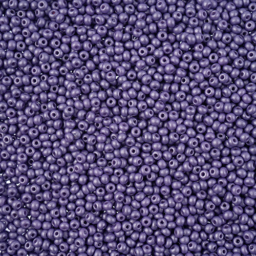 Preciosa 11/0 Rocaille Seed Beads - SB11-22014 - Chalk Lavender - PermaLux