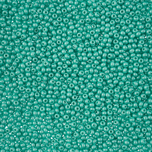 Preciosa 11/0 Rocaille Seed Beads - SB11-22016 - Chalk Mint - PermaLux