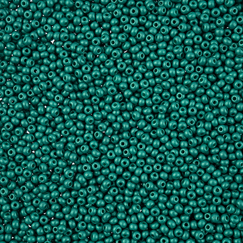 Preciosa 11/0 Rocaille Seed Beads - SB11-22017 - Chalk Sea Green - PermaLux