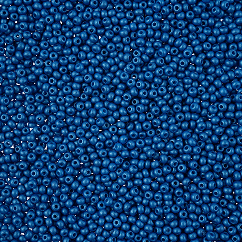 Preciosa 11/0 Rocaille Seed Beads - SB11-22021 - Chalk Blue - PermaLux