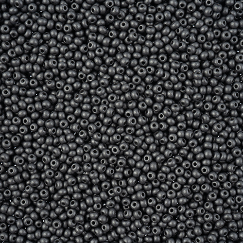 Preciosa 11/0 Rocaille Seed Beads - SB11-22022 - Chalk Grey - PermaLux