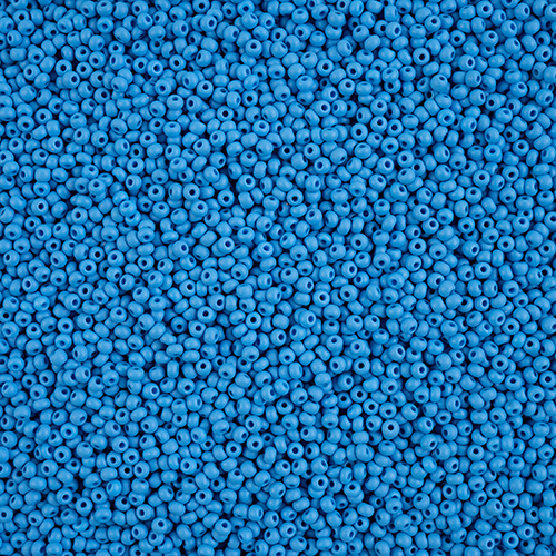Preciosa 11/0 Rocaille Seed Beads - SB11-22M20 - Matte Chalk Light Blue - PermaLux