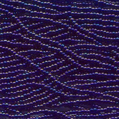 Preciosa 11/0 Rocaille Seed Beads - SB11-31100 - Dark Sapphire AB