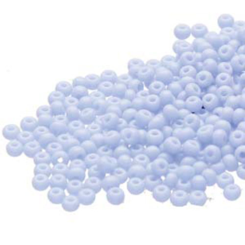 Preciosa 11/0 Rocaille Seed Beads - SB11-33000 - Powder Blue