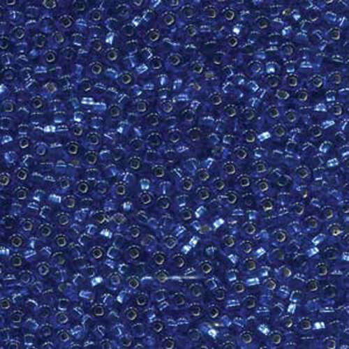 Preciosa 11/0 Rocaille Seed Beads - SB11-37050 - Silver Lined Sapphire