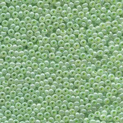 Preciosa 11/0 Rocaille Seed Beads - SB11-37154 - Light Green Ceylon