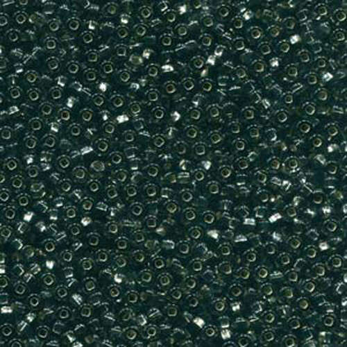 Preciosa 11/0 Rocaille Seed Beads - SB11-47010 - Silver Lined Black Diamond