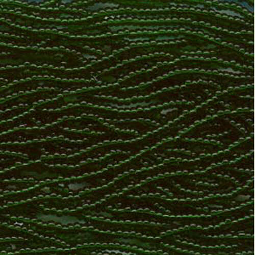 Preciosa 11/0 Rocaille Seed Beads - SB11-50060 - Transparent Green