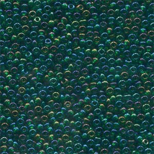 Preciosa 11/0 Rocaille Seed Beads - SB11-51060 - Transparent Green AB