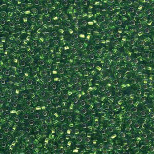 Preciosa 11/0 Rocaille Seed Beads - SB11-57430 - Silver Lined Light Green