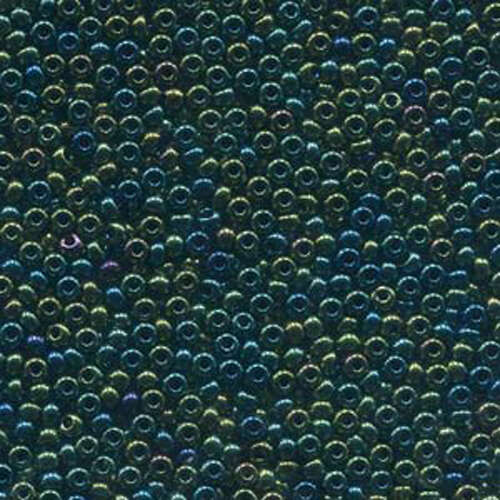Preciosa 11/0 Rocaille Seed Beads - SB11-59155 - Green Iris