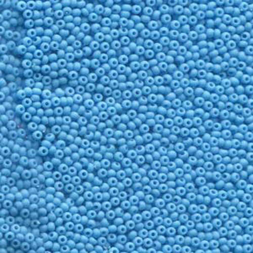 Preciosa 11/0 Rocaille Seed Beads - SB11-63020M - Matt Light Blue