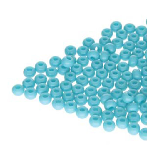 Preciosa 11/0 Rocaille Seed Beads - SB11-63030 - Opaque Blue Turquoise