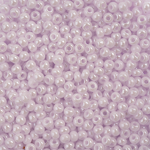 Preciosa 11/0 Rocaille Seed Beads - SB11-73420-L - Opaque Natural Pink Luster
