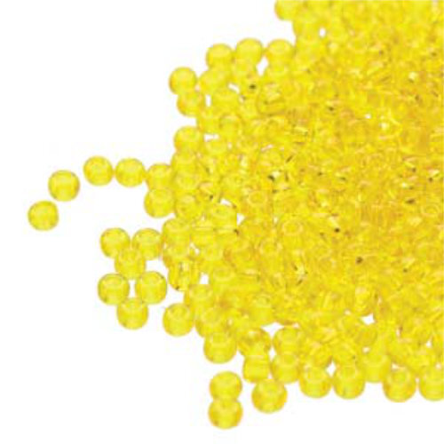 Preciosa 11/0 Rocaille Seed Beads - SB11-80010 - Transparent Yellow