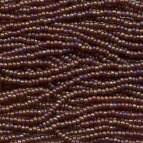 Preciosa 11/0 Rocaille Seed Beads - SB11-91120M - Matt Garnet AB