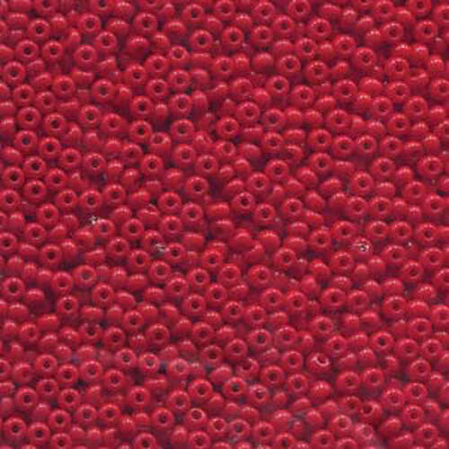 Preciosa 11/0 Rocaille Seed Beads - SB11-93190 - Red