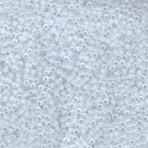 Miyuki 1.8mm (SB18) Square Bead - SB18-131F - Matte Crystal