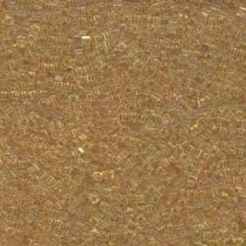 Miyuki 1.8mm (SB18) Square Bead - SB18-132 - Transparent Light Topaz