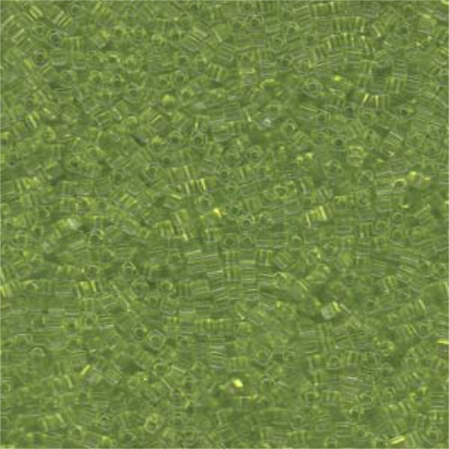 Miyuki 1.8mm (SB18) Square Bead - SB18-143 - Transparent Chartreuse