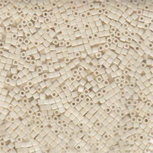 Miyuki 1.8mm (SB18) Square Bead - SB18-421 - Cream Ceylon