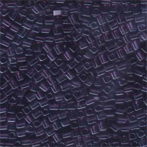 Miyuki 3mm (SB3) Square Bead - SB3-157 - Transparent Amethyst