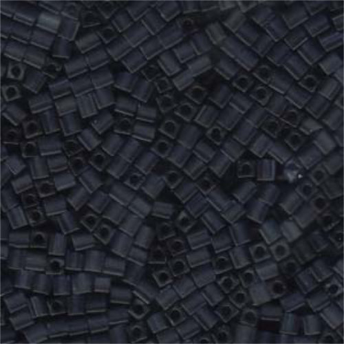 Miyuki 3mm (SB3) Square Bead - SB3-2411F - Matte Transparent Montana Blue