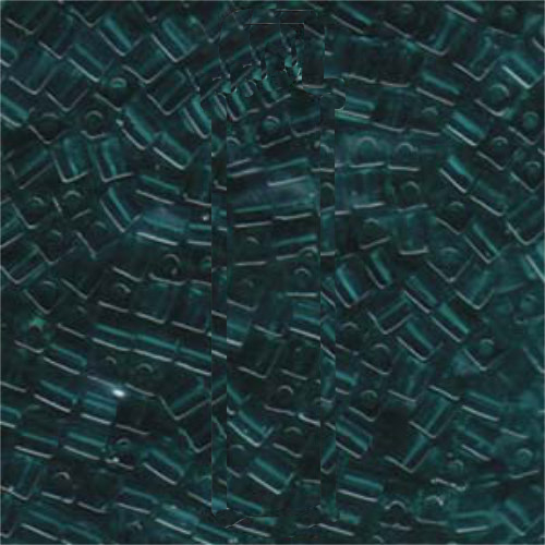 Miyuki 4mm (SB4) Square Bead - SB4-2405 - Transparent Teal