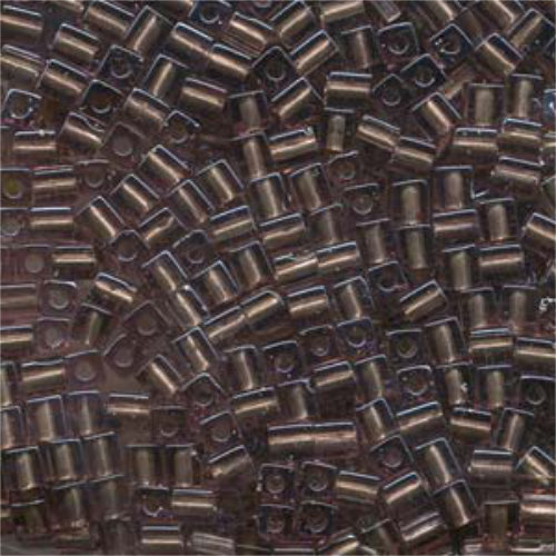 Miyuki 4mm (SB4) Square Bead - SB4-2648 - Tan Lined Platinum