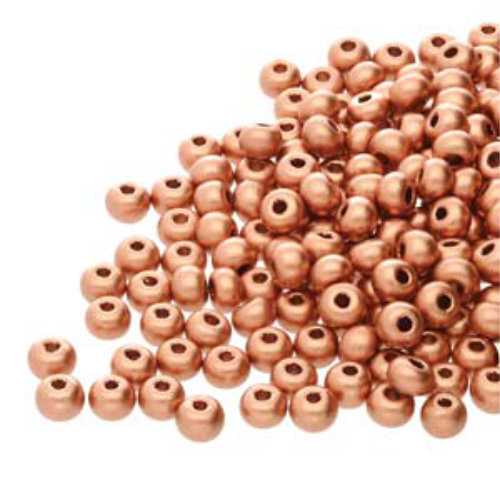 Preciosa 6/0 Rocaille Seed Beads - SB6-01770 - Soft Copper