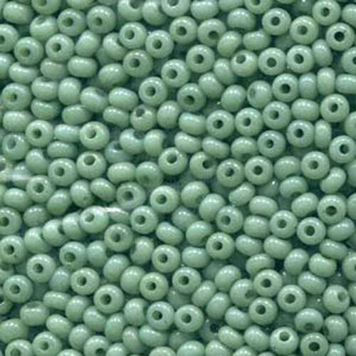 Preciosa 6/0 Rocaille Seed Beads - SB6-02663 - Jade Opal Sol Gel