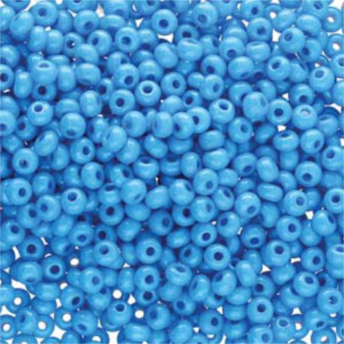 Preciosa 6/0 Rocaille Seed Beads - SB6-16365 - Terra Dyed Blue