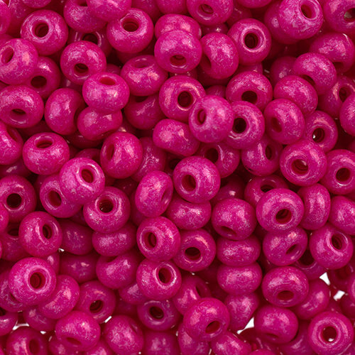 Preciosa 6/0 Rocaille Seed Beads - SB6-16A26 - Pink - Terra Intensive