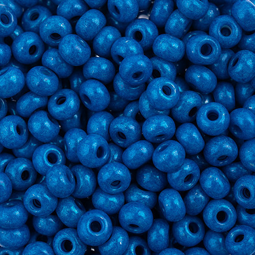 Preciosa 6/0 Rocaille Seed Beads - SB6-16A38 - Blue - Terra Intensive