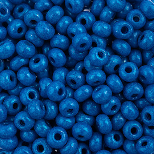 Preciosa 6/0 Rocaille Seed Beads - SB6-16A38 - Blue - Terra Intensive