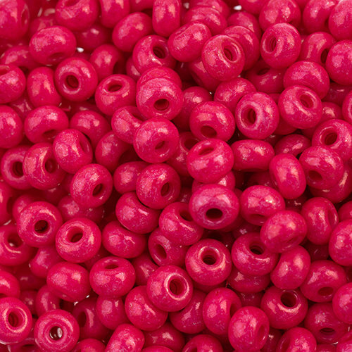 Preciosa 6/0 Rocaille Seed Beads - SB6-16A77 - Rose - Terra Intensive