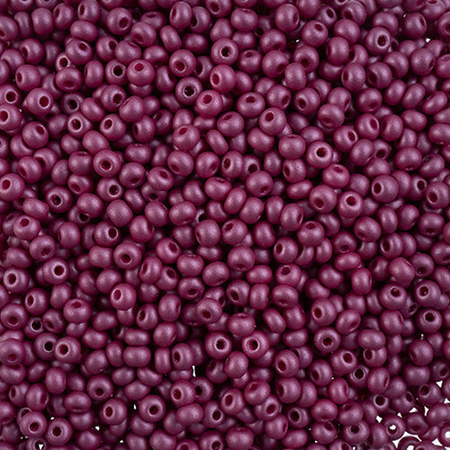 Preciosa 6/0 Rocaille Seed Beads - SB6-22013 - Chalk Purple - PermaLux