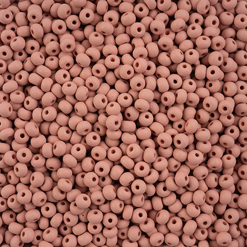 Preciosa 6/0 Rocaille Seed Beads - SB6-22M06 - Matte Chalk Light Brown - PermaLux