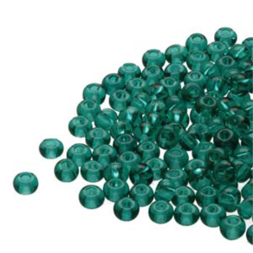 Preciosa 6/0 Rocaille Seed Beads - SB6-50710 - Emerald