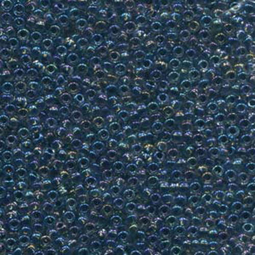 Preciosa 6/0 Rocaille Seed Beads - SB6-58549 - Black Lined Crystal AB