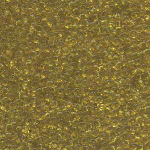 Preciosa 6/0 Rocaille Seed Beads - SB6-80010 - Transparent Yellow