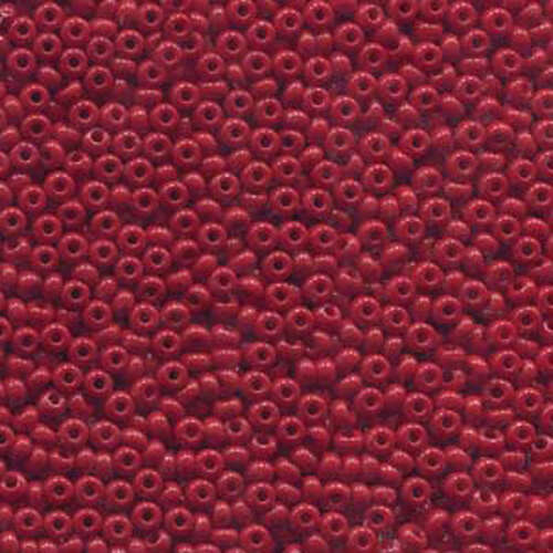 Preciosa 6/0 Rocaille Seed Beads - SB6-93210 - Dark Red