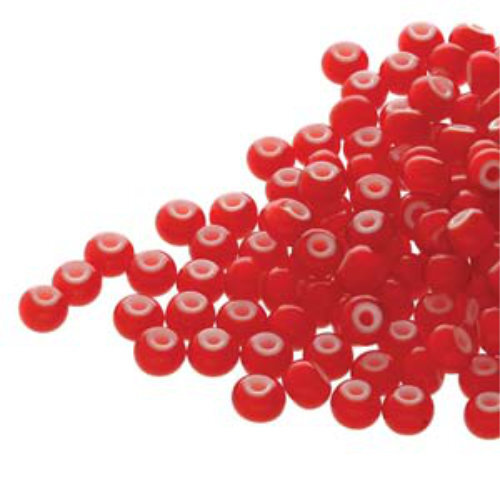 Preciosa 6/0 Rocaille Seed Beads - SB6-93730 - Cornelian Red
