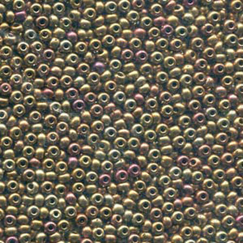 Preciosa 8/0 Rocaille Seed Beads - SB8-01610 - Golden Rainbow