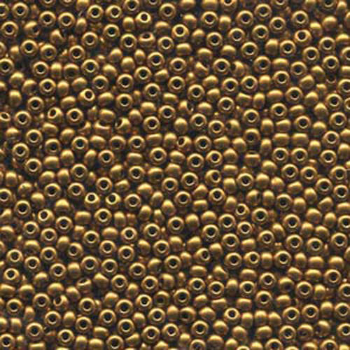 Preciosa 8/0 Rocaille Seed Beads - SB8-01740 - Bronze Gold