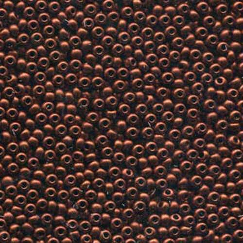 Preciosa 8/0 Rocaille Seed Beads - SB8-01750 - Bronze Fire Red